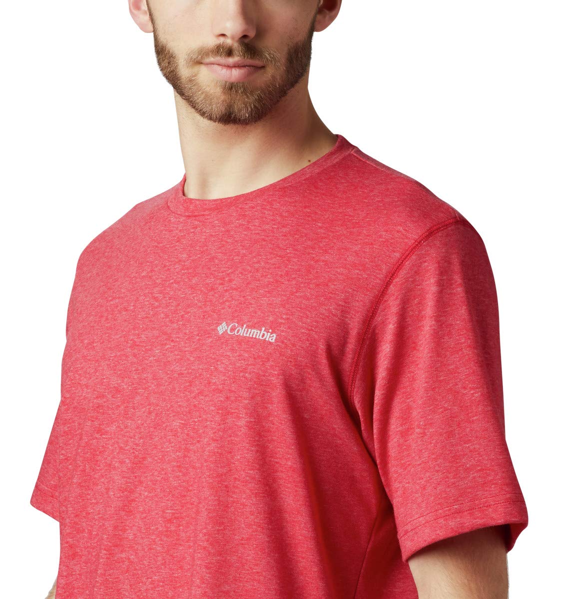 Columbia Men's Thistletown Park Crew, Mountain Red Heather, Medium