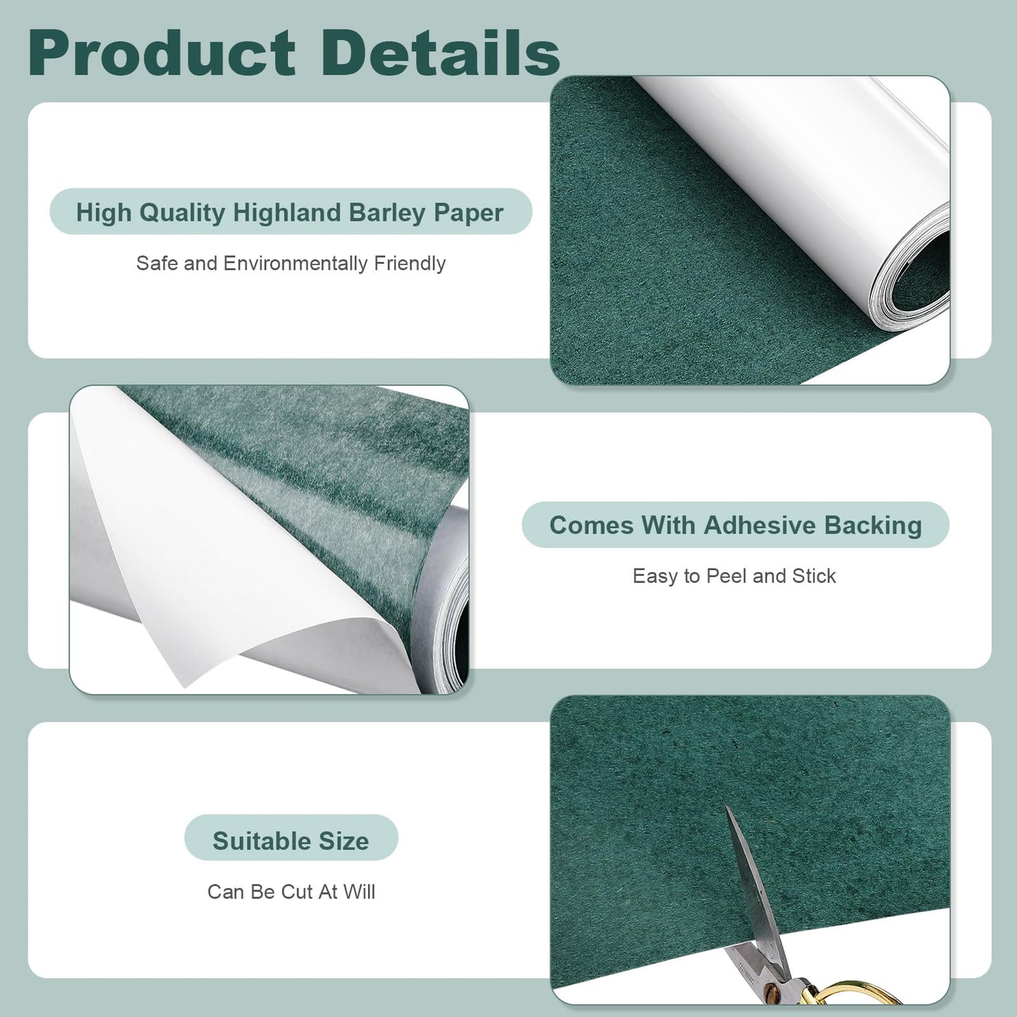 Pangda Electrical Insulating Adhesive Paper 0.2mm Thickness 200mm 7.9 Inches Width 9.9 ft Length Battery Pack Insulator Gasket Insulation Film Insulation Sheet for Battery Pack, Green