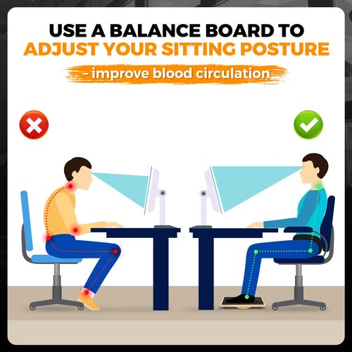 Wooden Rocker Balance Board for Adults – Side-to-Side Motion Anti-Slip 350LBS Balance Trainer for Standing Desk, Physical Therapy & Core Strength – Durable Wooden Rocker Board for Office & Rehab