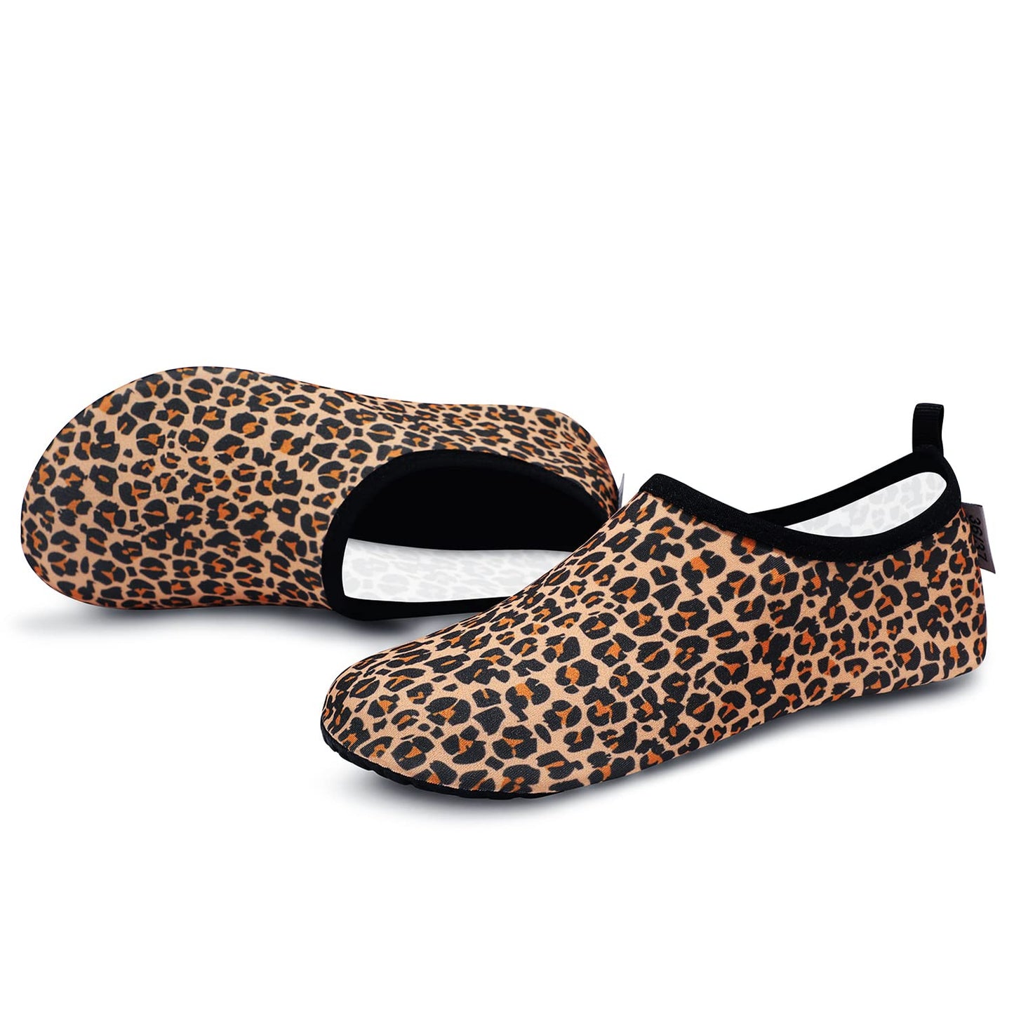 VIFUUR Water Sports Unisex Shoes Leopard Orange - 9-10 W US / 7.5-8.5 M US (40-41)