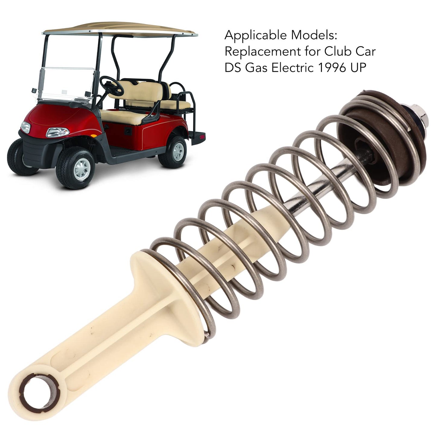 Auto Parts, Cart Accelerator Return Spring Rod 1017378 Replacement for Car DS Gas Electric 1996 UP