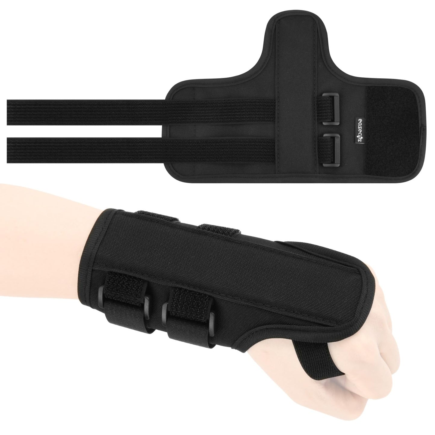 Easecos Golf Wrist Brace Golf Swing Alignment Arm Band - Wrist Correction Aid Training Equipment Swing Hand Gesture Practice Tool for Beginner Golfers Training on L to L Swing Practice