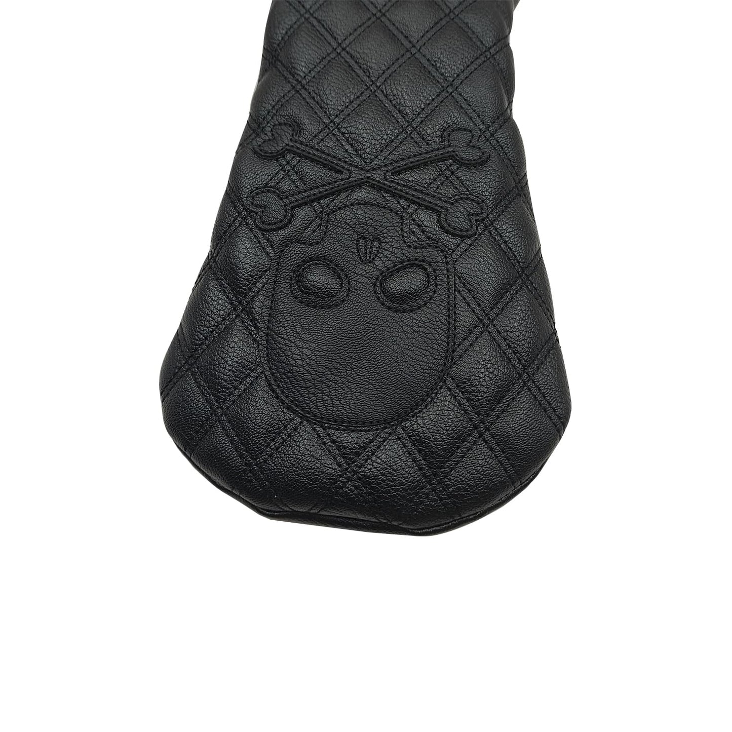 Premium Synthetic PU Leather Skull Bones Design Golf Head Cover Driver Club Headcover Up to 460CC Cover