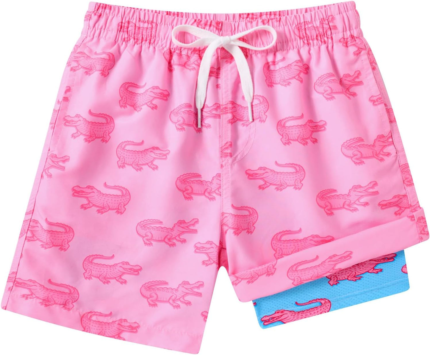 Skiennix Boys Swim Trunks - Quick Dry Compression Liner Bathing Suit for Ages 7-20