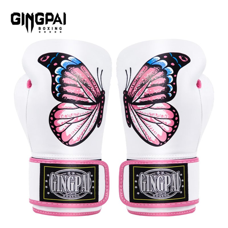 Kids Boxing Glove 6oz 8oz，Boxing Gloves for Kids Youth Boys Girls 3-8 Years， Junior Training Mitt for Sparring， Muay，Kickboxing, Punching Bag, Focus Pads, MMA (Dream Butterfly, 6oz)