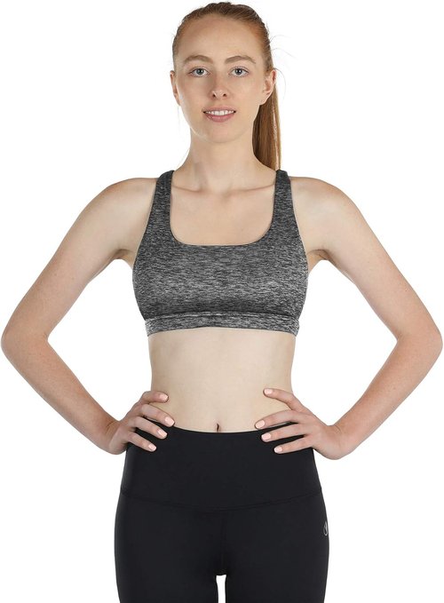 Icyzone Workout Sports Bra - Women's Strappy Running & Yoga Bra | Comfortable Athletic Activewear