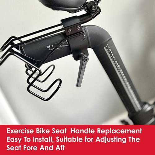 LRWZOV Sturdy Alloy Handles for Peloton Bike, Suitable for Peloton Seat Horizontal Slider Adjustment (2 Packs)