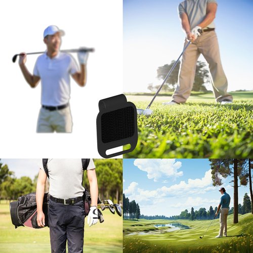 ACCTOLF Golf Glove Holder with Adhesive, Sticky Golf Glove Grabber Holder for Golf Bag, Hook and Loop Money Clip, Golf Accessory for Men and Women