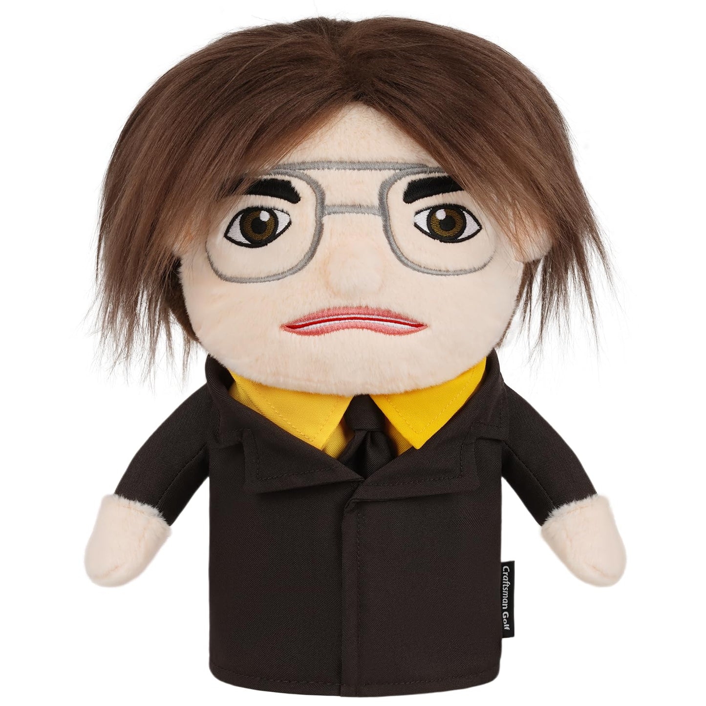 Craftsman Golf Funny Driver Headcover The Office Golf Head Covers Dwight Golf Club Cover for Driver Golf Gift for Men Plush Material