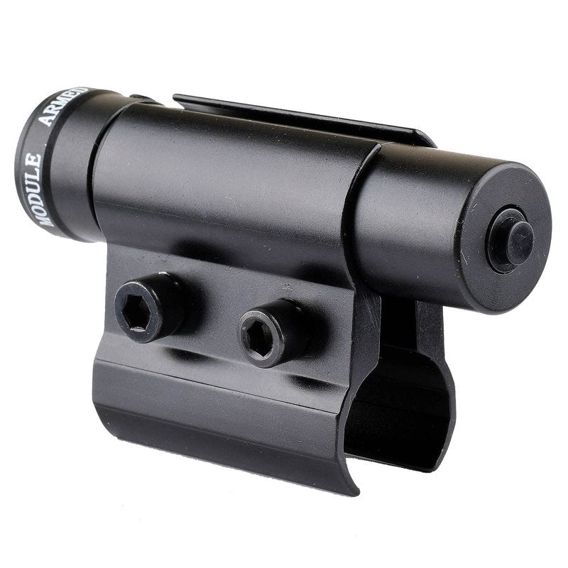 WIPBOTEN Adjustable Rifle Green Laser Sight fit Barrel Clamp - Powerful for Hunting