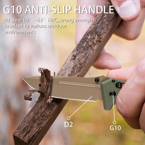 KNYXPP Folding Knife with Clip