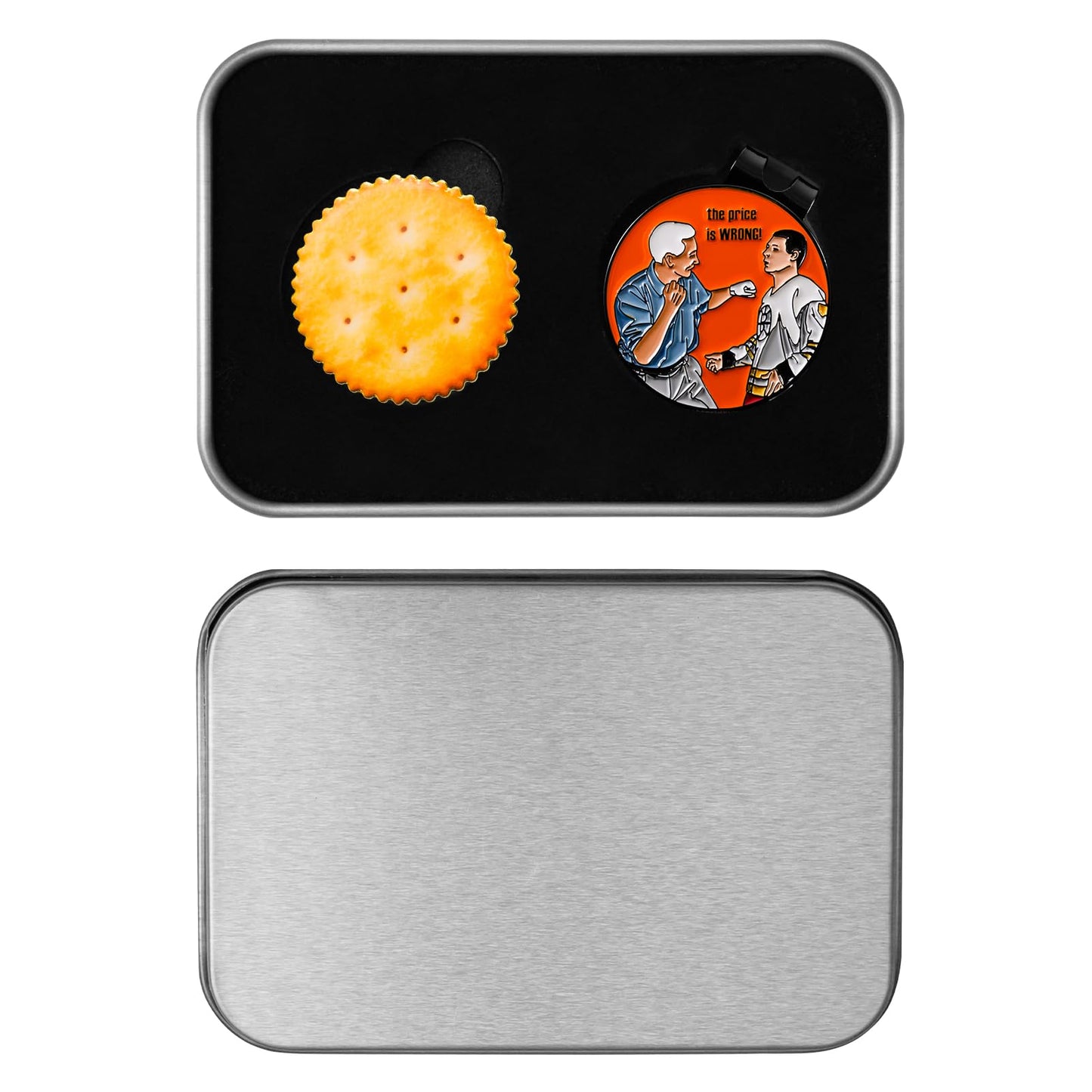 SPORTY BUFF Golf Ball Markers with Hat Clip Box Set - Golf Gifts Golf Accessories for Men and Women Golfers