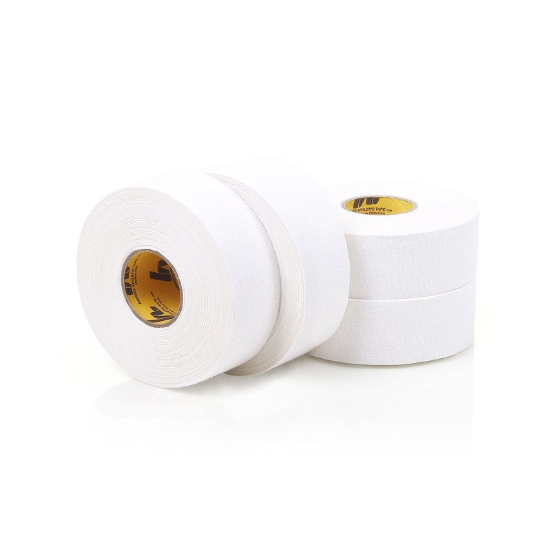 Howies Athletic Tape - 1" x 15yd White Athletic Tape, Pro Grade Strength - Sports Tape for Athletes and Medical Trainers, Fingers, Ankles, Wrist, Boxing, Football, Gymnastics (4)