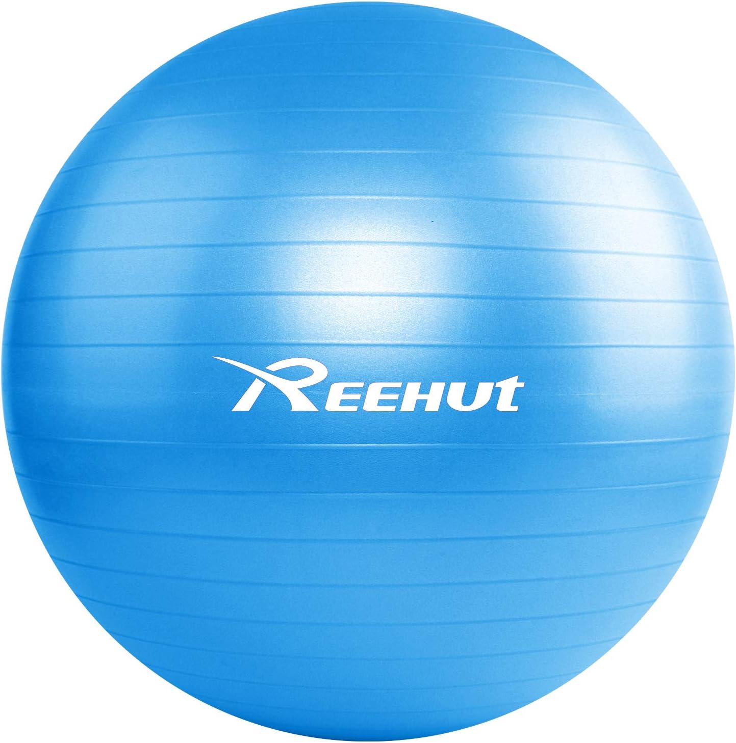 REEHUT Exercise Ball - Anti-Burst Yoga & Fitness Ball | Extra Thick Stability Ball for Home & Gym (55cm, 65cm, 75cm)