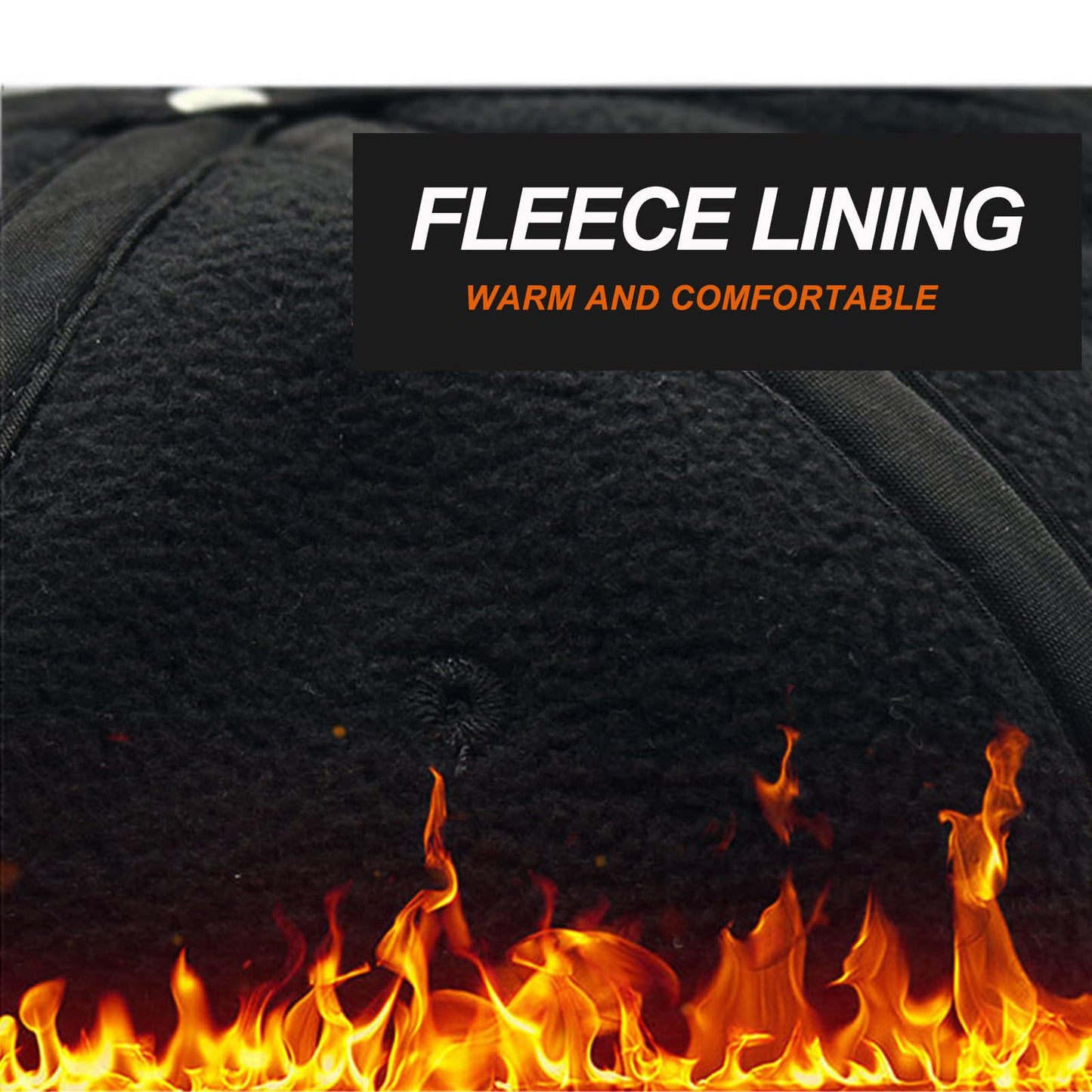 KCZAKA Waterproof Quick Dry Baseball Caps Men's Winter Fleece Lined Warm Back Closed Baseball Hats K220
