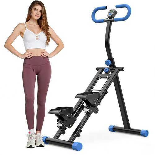 Zyerch Stair Stepper for Home, 265lbs Vertical Climber Machine for Full-Body Exercise, Home-Upgrade Climber Fitness Equipment with Stable Frame Adjustable Handlebar for Women Men, Black