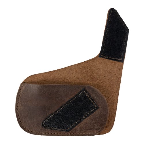 Hide & Drink, Golf Club Headcover Handmade from Full Grain Leather - Durable Iron Head Protector, Compact Accessory, Caddy, Suitable for Outdoor Use - Bourbon Brown