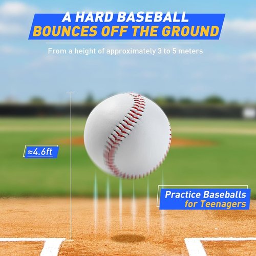 Gracfulcub Official Game Baseball - Perfect for Youth & Adult Training | Official Size & Weight