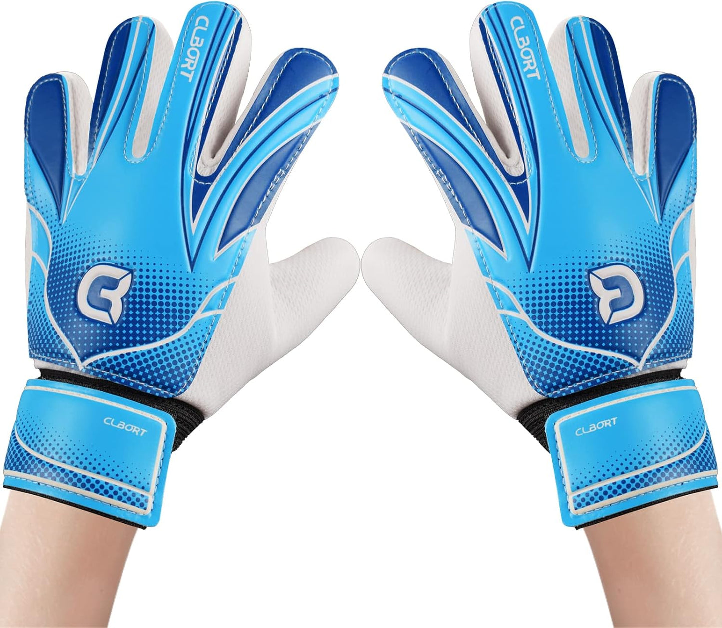 Soccer Goalie Gloves by [Brand Name] - Youth Goalkeeper Gloves with Super Grip Palms & Double Wrist Protection