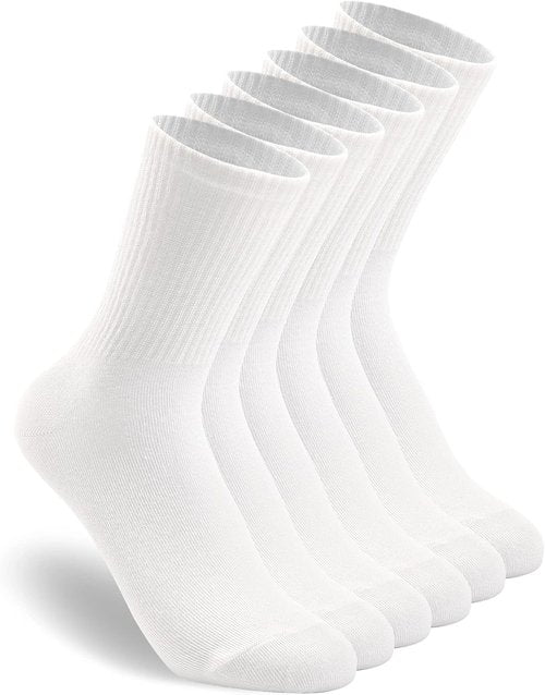 Have A Tree Women's Crew Socks - Lightweight & Thin Casual Calf Socks | 3-6 Pack, Size 6-11