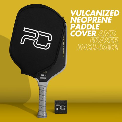 Prestige Carbon HYPERNOVA Pickleball Paddle - 16mm Theraformed Full Carbon Fiber for Ultimate Power, Control & Spin - Designed in The US - Lightweight, Durable, and Performance-Driven Design