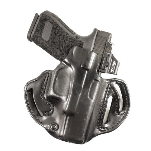 Desantis Speed Scabbard Gun Holster, Fits Glock 19, 19X, 19 GEN 5, 45, 23, 32, 19 MOS, 19X MOS, 19 GEN 5 MOS, 45 MOS, 23 MOS, 32 MOS Guns, Unisex Holster, Right-Hand Draw, Black