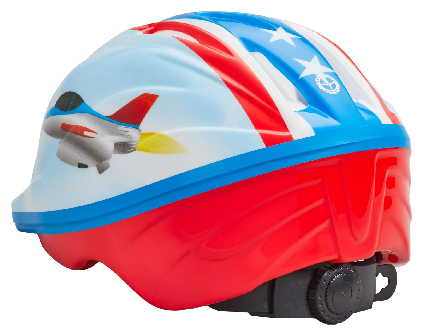 Schwinn Classic Bike Helmet for Kids, Jet Plane, 48 - 52 cm Helmet for Kids Ages 3-5, Ultra Lightweight, Adjustable Dial, Full Coverage with Vented Airflow, Infant and Toddler Bike Helmet