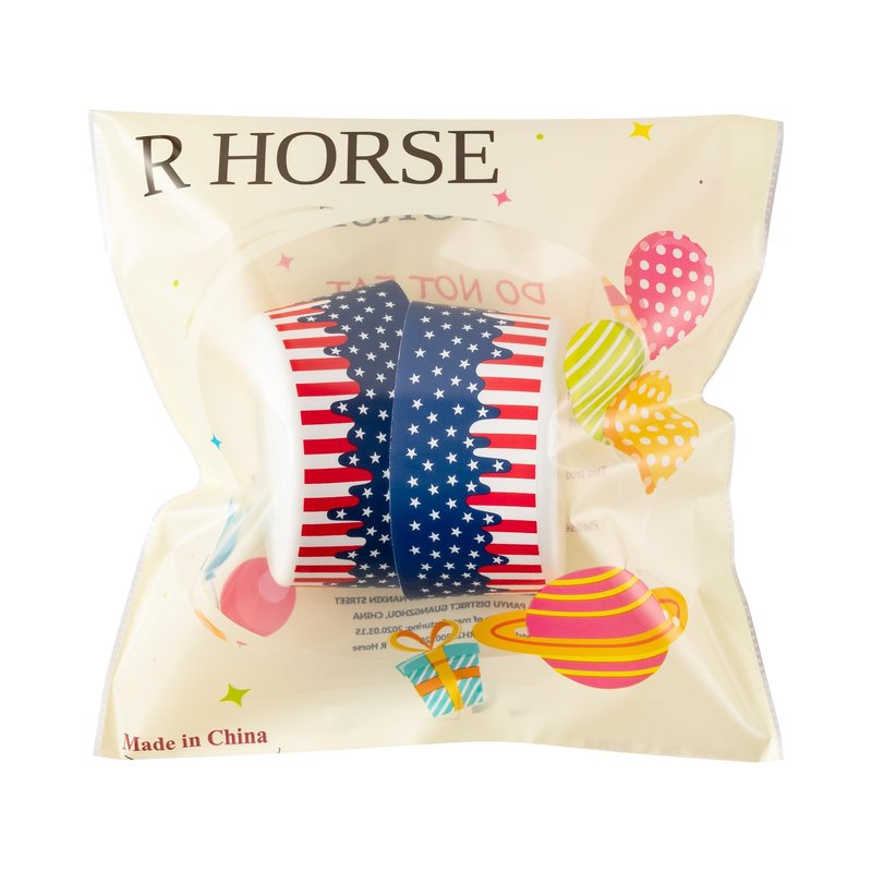 R HORSE American Drip Silicone Boot for Cup - 4Pcs July 4th Anti Slip Protector Sleeve Cover Fit for Tumbler Quencher 30/40 oz Hydro Flask IceFlow Flip 4th of July Independence Day Gifts