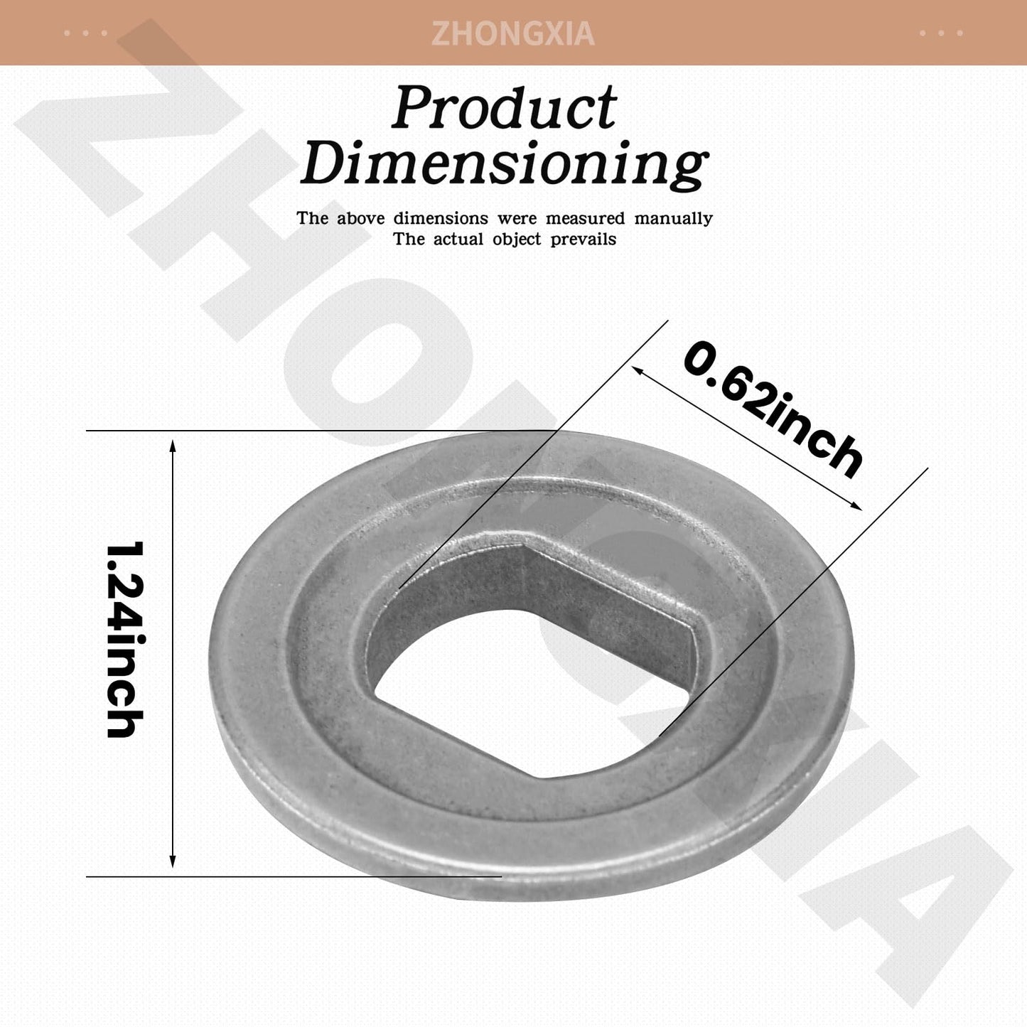43-34-0795 Outer Blade Flange Compatible with Milwaukee 6394 2731-21 2730-20 2630-20 6485-68 0730-20 0740-20 6310-20 6320-20 6390-20 0830-50 Metal/Circular Saw