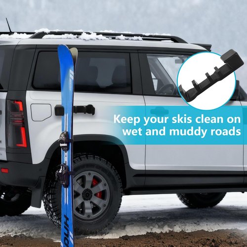 MARKBIT Magnetic Ski Holder for Car,Magnetic Ski Snowboard Vehicle Mount,Snowboard Car Mount,Ski Accessories,Fits for Fixing ski (1 PCS)