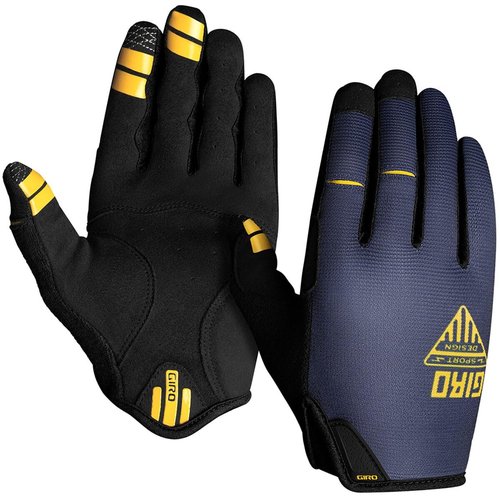 Giro DND Men Mountain Cycling Gloves - Dark Shark/Spectra Yellow, (2024) X-Large