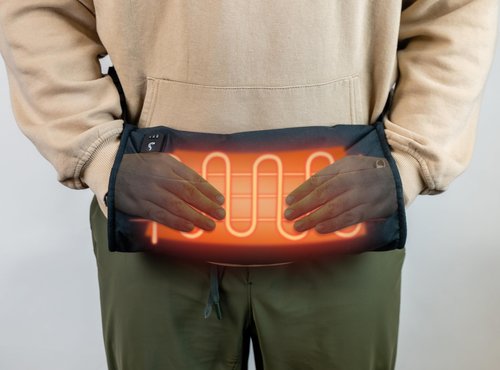 Electric Heated Hand Warmer Pouch – Portable, Up to 200°F Heat – Ideal for Camping, Hunting, Football, Golf, and Cold-Weather Sports – Compact, Water-Resistant, Durable