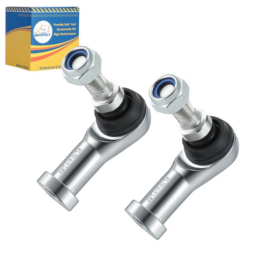 Mixopoly 2 Pack Golf Cart Ball Joint Tie Rod End Kit 102022601 102288301 for Club Car Precedent/Onward/Tempo Gas and Electric 2004-up