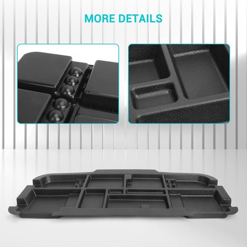 10L0L Golf Cart Under Seat Storage Tray Fits for EZGO RXV (2008-UP) Electric Golf Cart Original Trojan Battery Underseat Organizer Container Holder Plate