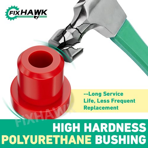 FIXHAWK Club Car Precedent Bushing Kit, Polyurethane Bushings for Front Lower Spring & Rear Leaf Spring and Upper A Arm Suspension,Suitable for Club Car Precedent 2004-Up Golf Cart.