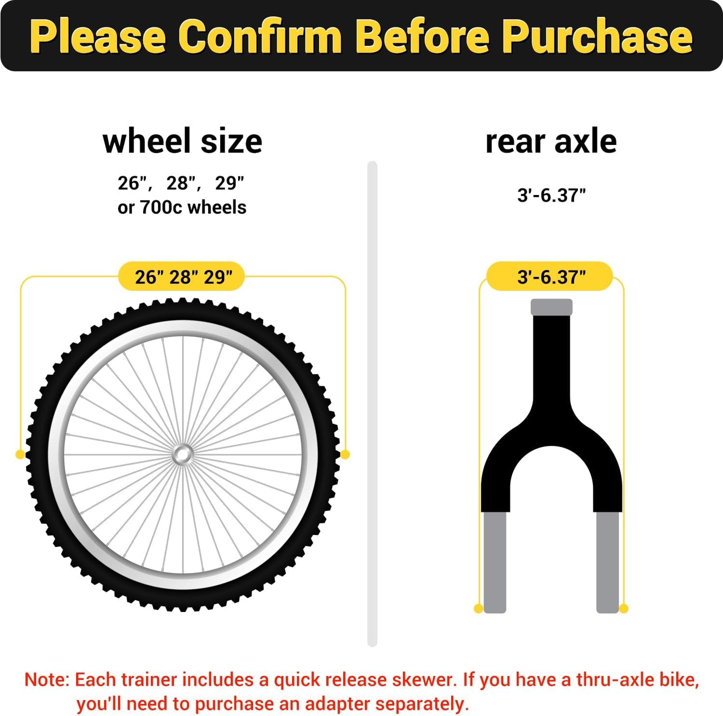 Sportneer Smart Bike Trainer Stand - Compatible with 26-29" & 700C Wheels | Bluetooth 4.0 & ANT+ for Zwift, Rouvy AR