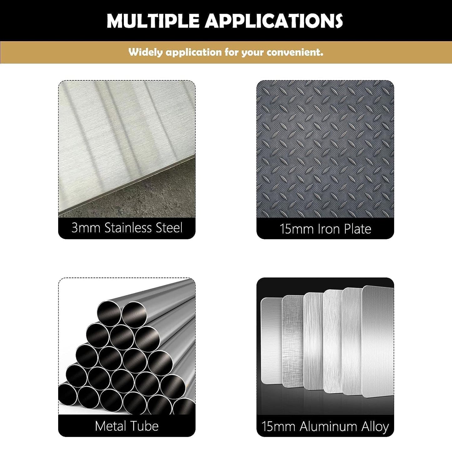 2''(51mm) TCT Hole Saw Kit,Tungsten Carbide Hole Saw Drill Bit with Titanium-Plated Pilot Drill bit for Hard Metal,Alloy,Aluminum,Stainless Steel,Plastic,Iron