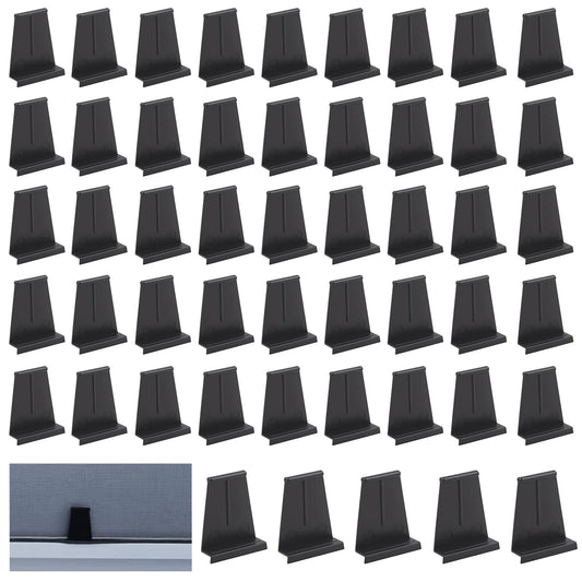 MP5566-50 Screen Lift Tabs, Spline Channel Pull Tabs, Window Screen Pull Tabs, Replacement Window Screen Parts (50 Pack)