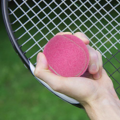 UOWGA Tennis Balls, High Flexibility Dog Balls, 9pcs Practice Tennis Balls for Sports Training, Comes with Mesh Bag, Great for Beginners