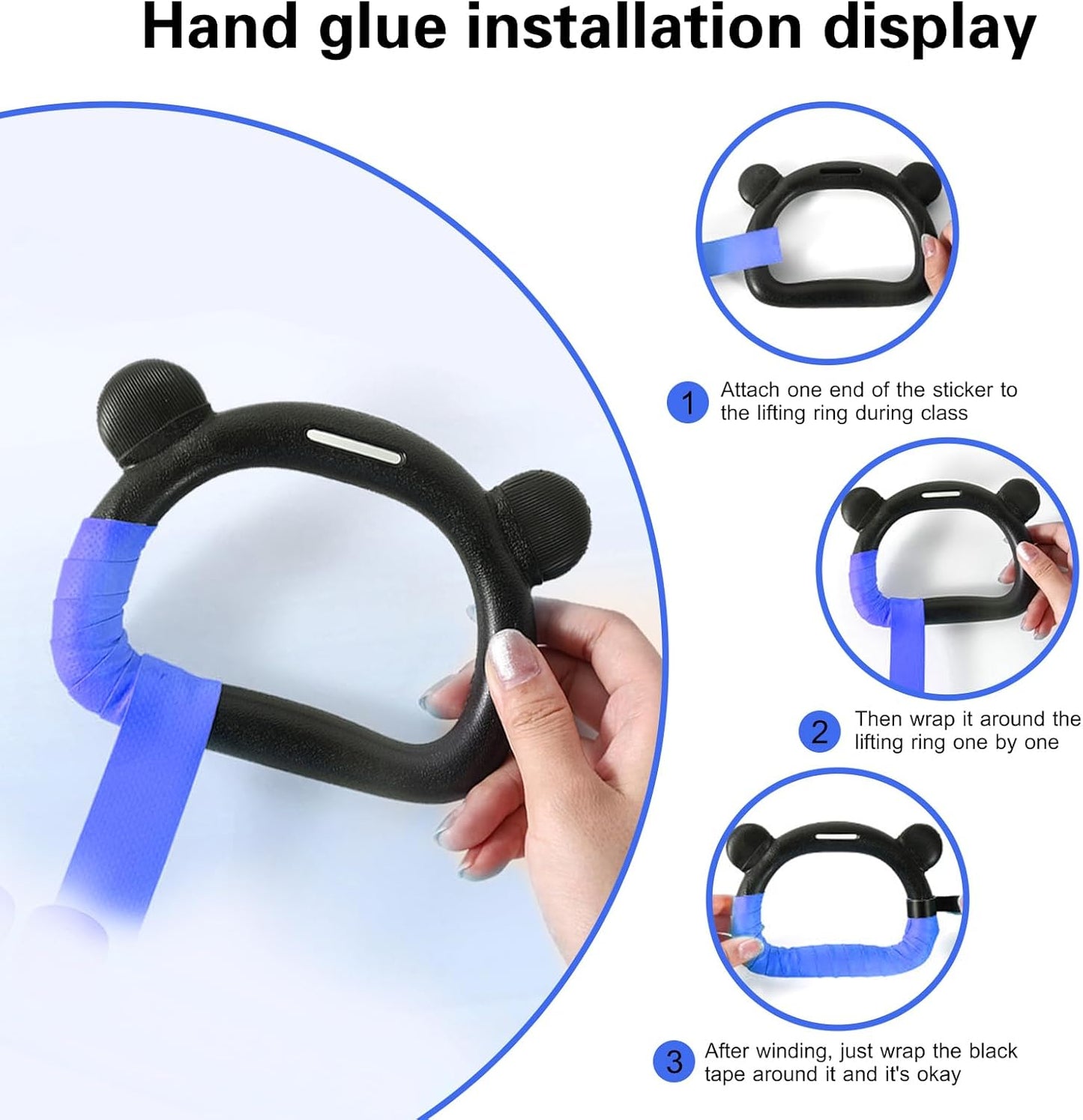 Skiennix Kids Gymnastics Rings - Adjustable Strap Strength Training for Home Fitness | Durable & Safe