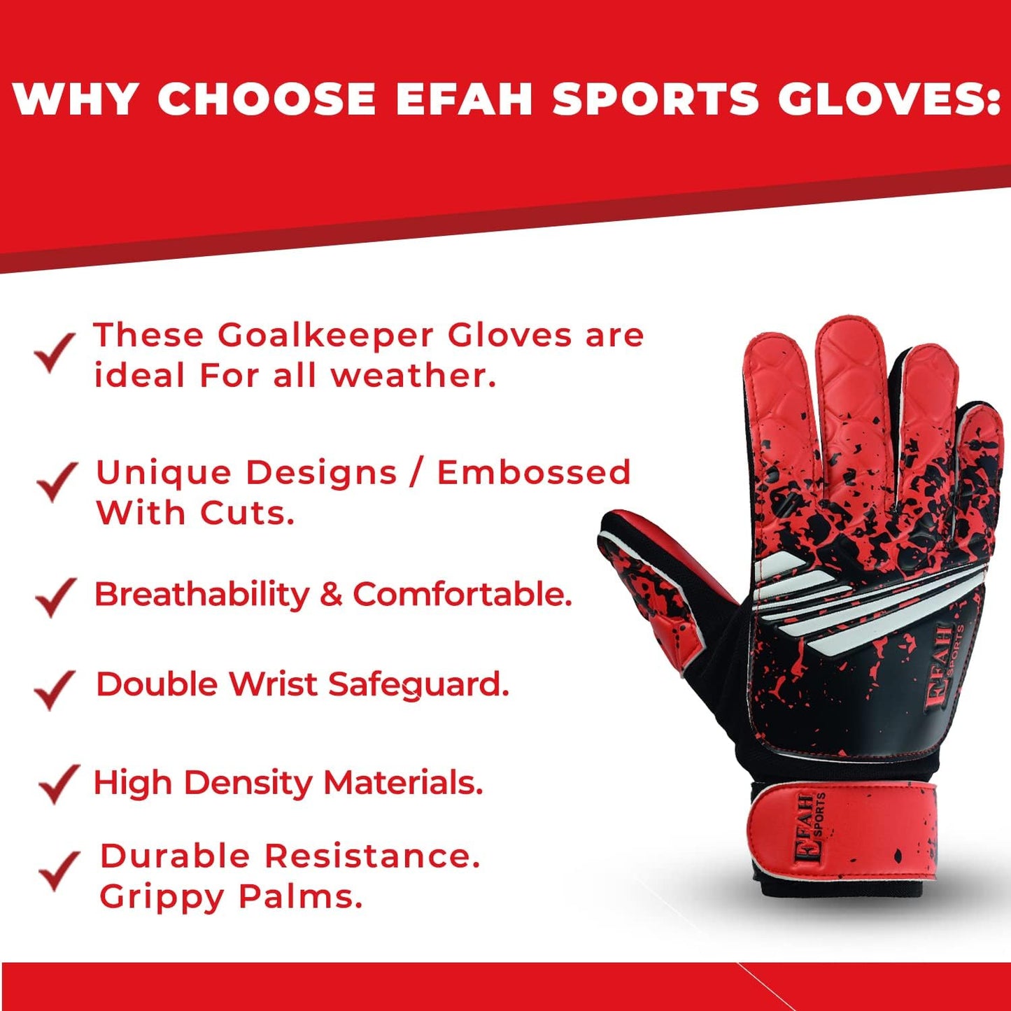 Regine Soccer Goalkeeper Gloves - Strong Grip for Kids & Youth | Perfect for Football Matches