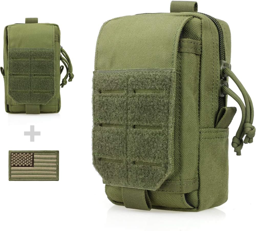 WYNEX Tactical EDC Pouch - Molle Utility Organizer for Phones & Gadgets | Versatile Waist Pack