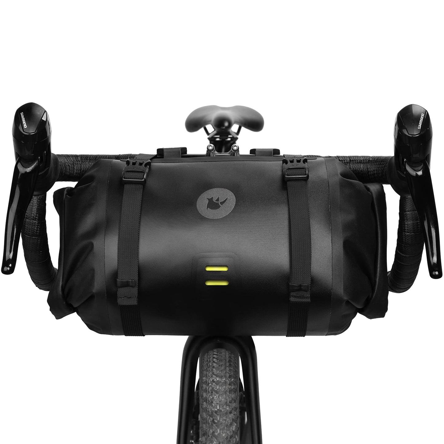 Rhinowalk 2PC Bike Handlebar Bag Set Waterproof Bicycle Front Tube Bag Large Capacity Storage Bag Shoulder Bag