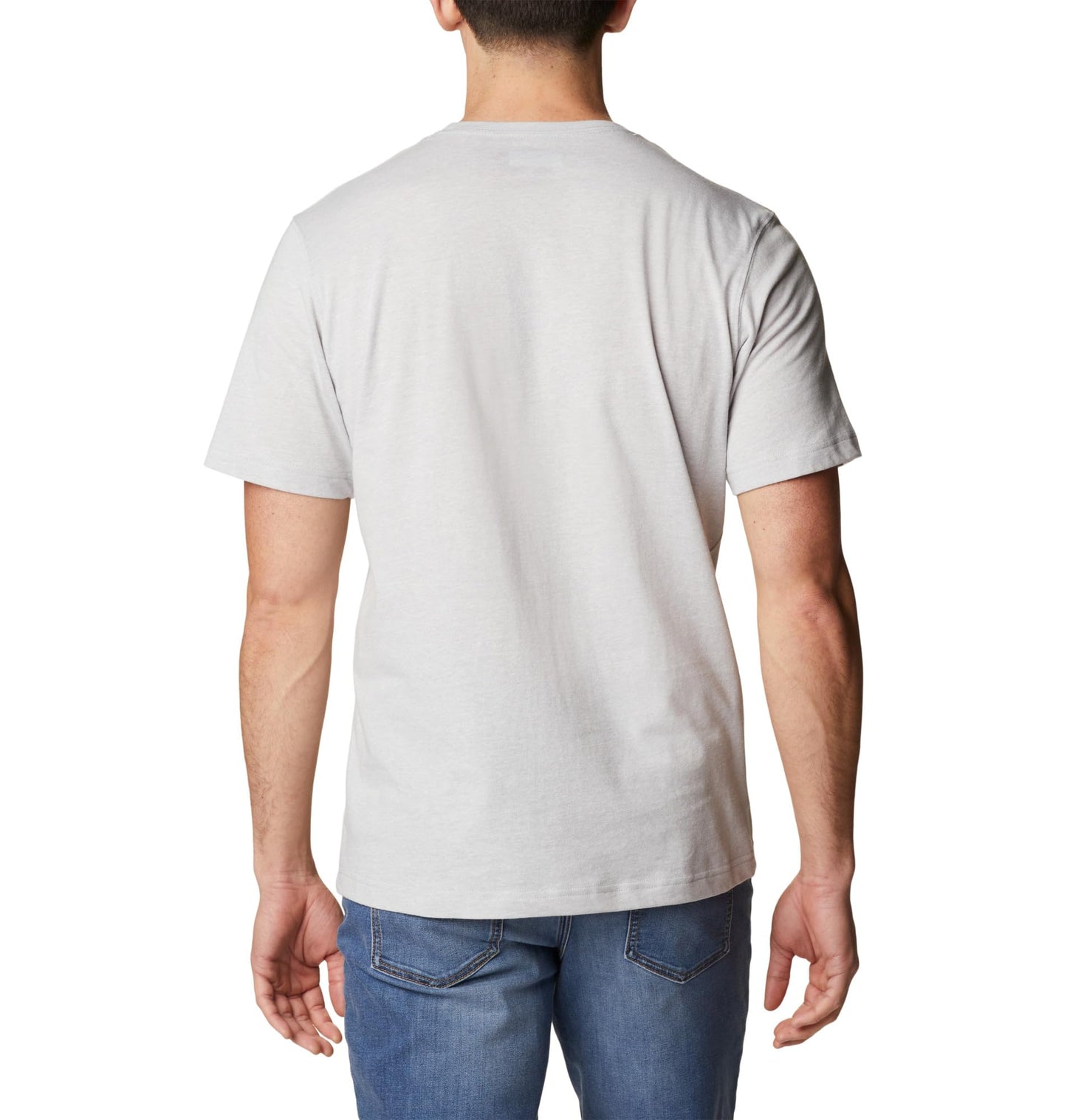 Columbia Mens Thistletown Hills Short Sleeve T-Shirt, Columbia Grey Heather, 5X Tall