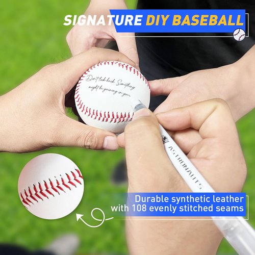 Gracfulcub Official Game Baseball - Perfect for Youth & Adult Training | Official Size & Weight
