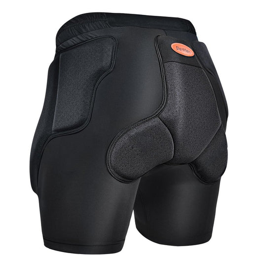 BenKen Ski Butt Protection Shorts - Anti-Collision Ski Protective Equipment, Impact Resistant Protective Padded Shorts, Stretch Lycra for Skateboarding, Skiing, Cycling, Men/Women (Small)