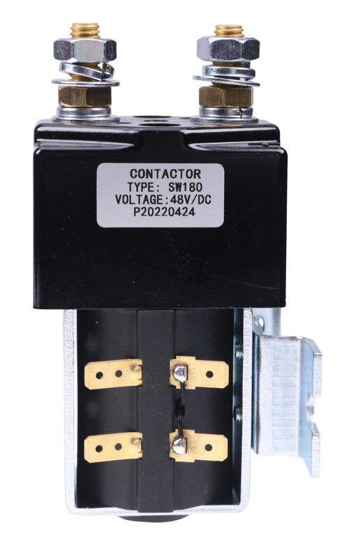 YLQASOON 48V 200A Heavy Duty DC Contactor Solenoid SW180 Compatible with EZGO Club CAR Yamaha Albright GOLF Carts Continuous 1000 Amp Peak