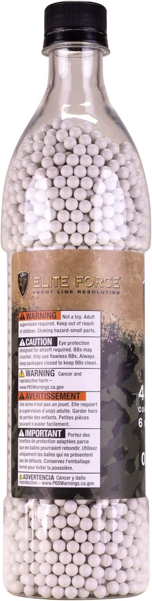 Elite Force 6mm Airsoft BBs - Premium Competition Grade, 4000 Count for Optimal Performance