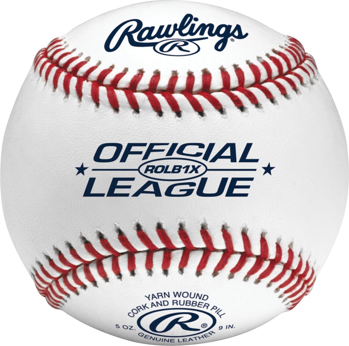 Rawlings Practice Baseballs - 24 Count Bucket | ROLB1X | Official Youth/14U League