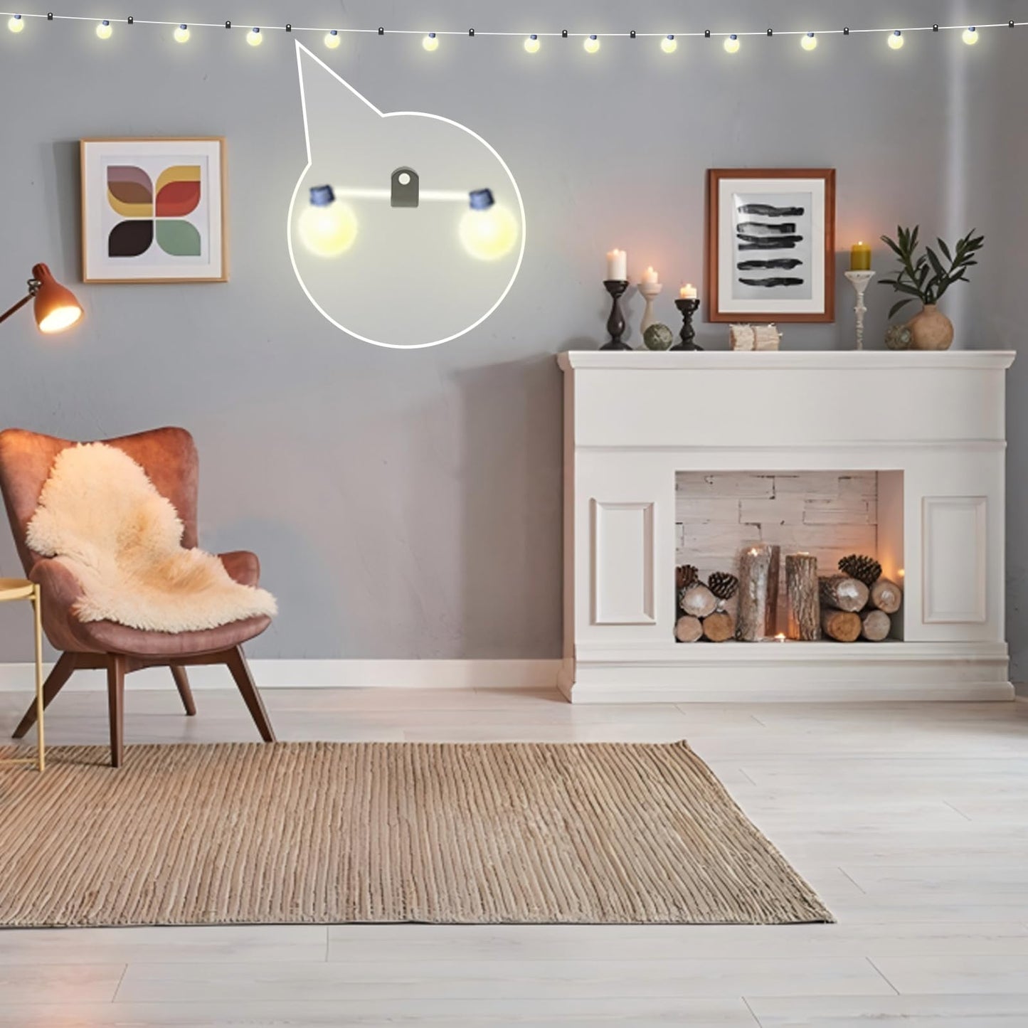 PolarPulse Black Cable Clips Pack of 200, Heavy-Duty Nail in Wire Clips, 304 Stainless Steel, UV and Weather Resistant, Cable Wire Management for Phone and Ethernet Wire, Power Cords, Tube